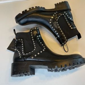 Zara studded boots